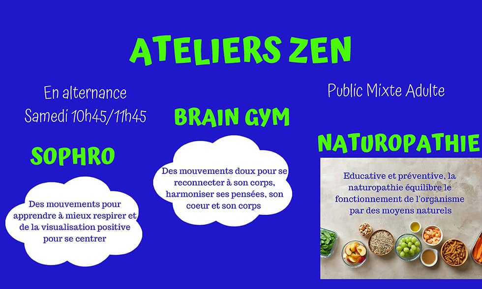 Rapport d'activité Autour De La Gym : ateliers zen